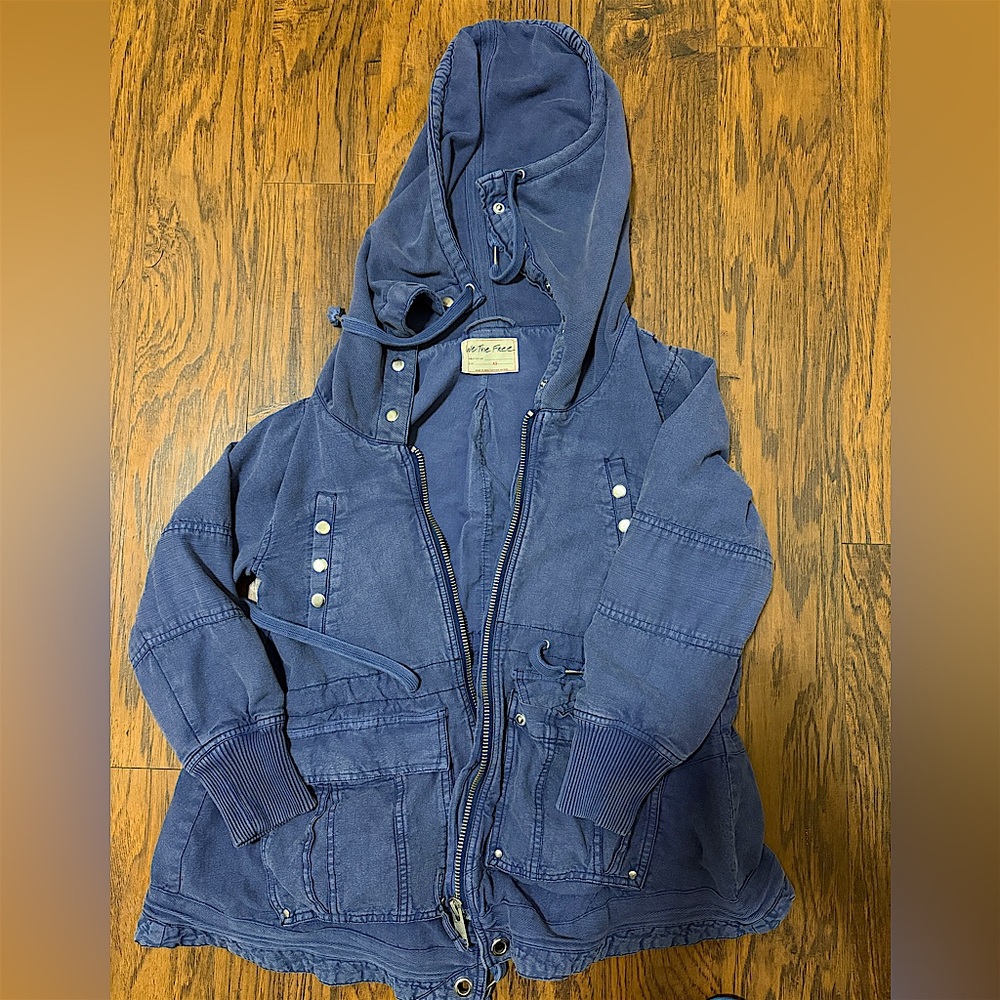 Blue Utility Jacket from Free People
